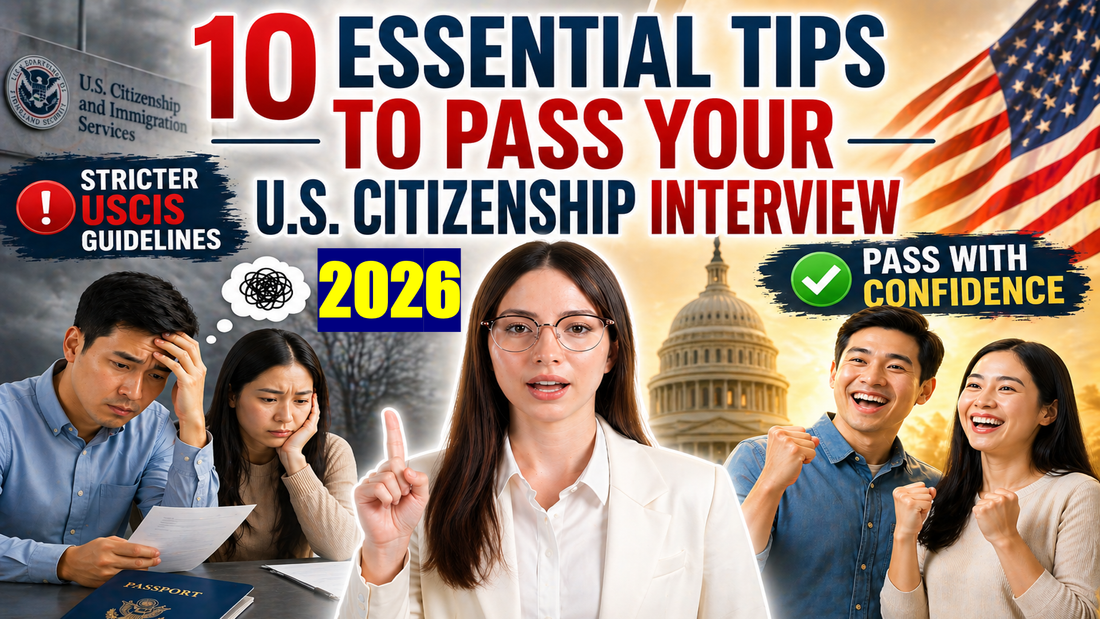 10 Essential Tips to Pass Your U.S. Citizenship Interview Based on 2026 USCIS Updates and Guidelines