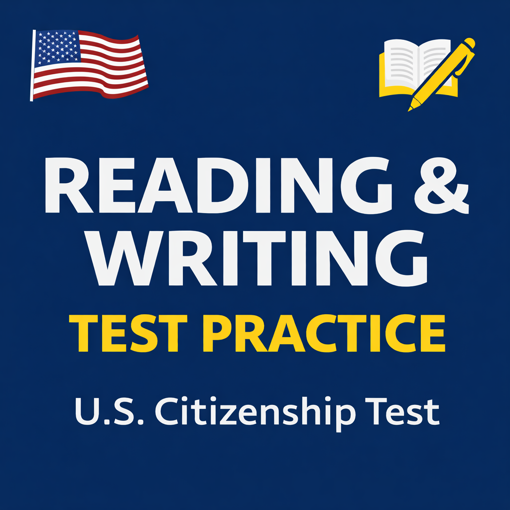 Reading & Writing test